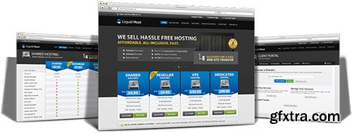 Liquid Host - Whmcsthemes Premium WHMCS 5.x Template