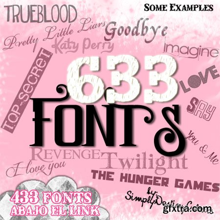 633 Fonts Collection