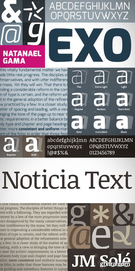 Exquisite Font Set (1&2)