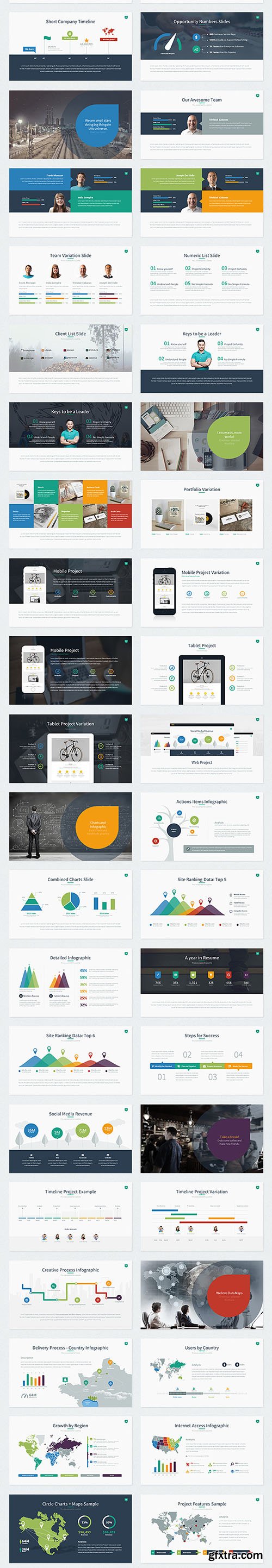 GraphicRiver Mercurio PowerPoint Presentation Template 8527176