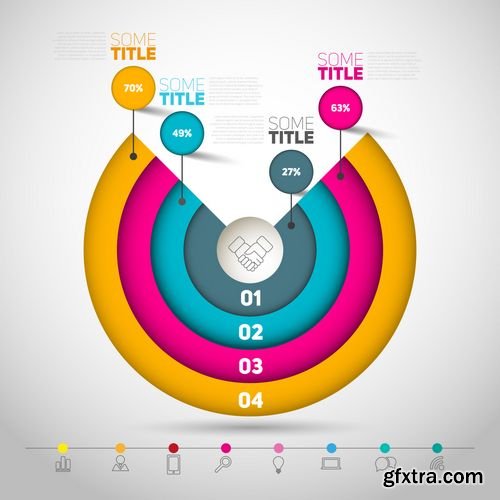 Vector - Infographic Design Template and Marketing Icons 2