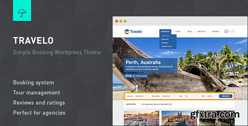 ThemeForest - Travelo v2.8 - Responsive Booking Wordpress Theme