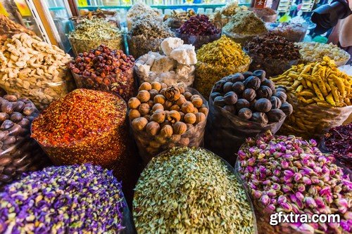 Dried herbs flowers and spices 7x JPEG