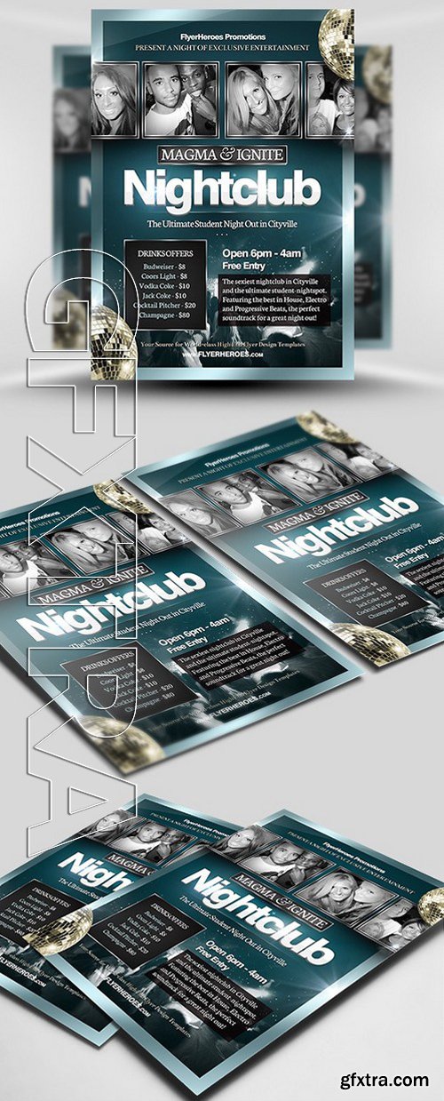 Magma & Ignite Flyer Template