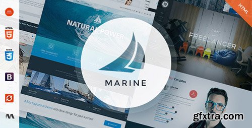 ThemeForest - Marine v1.0 - Responsive MultiPurpose HTML5 Template - FULL