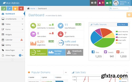 WrapBootstrap - Ace v1.3.3 - Responsive Admin Template