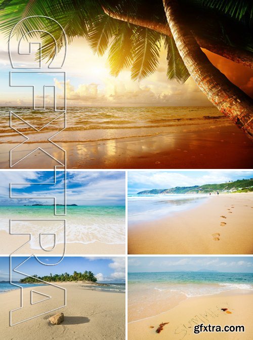 Stock Photos - Beach Background 2