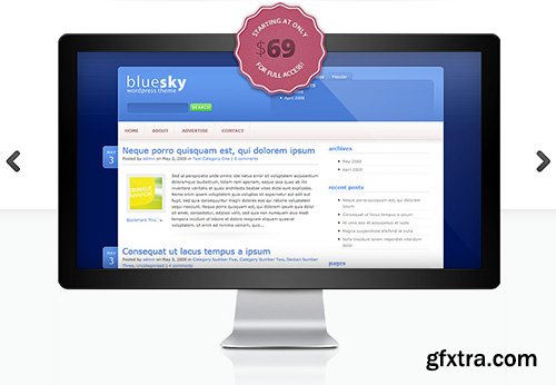 ElegantThemes - BlueSky v4.8 - WordPress Theme