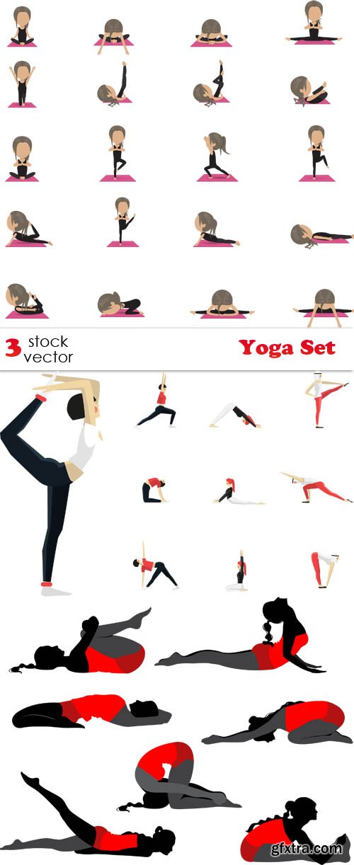 Vectors - Yoga Set