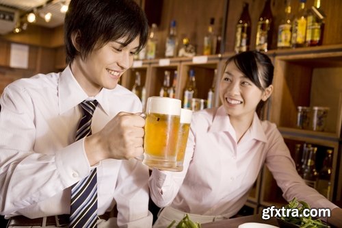 Collection of girls drink beer company of people drink bottle 25 HQ Jpeg