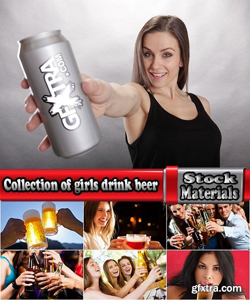 Collection of girls drink beer company of people drink bottle 25 HQ Jpeg