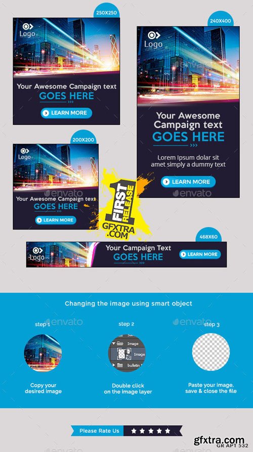 GraphicRiver: Multipurpose Banners