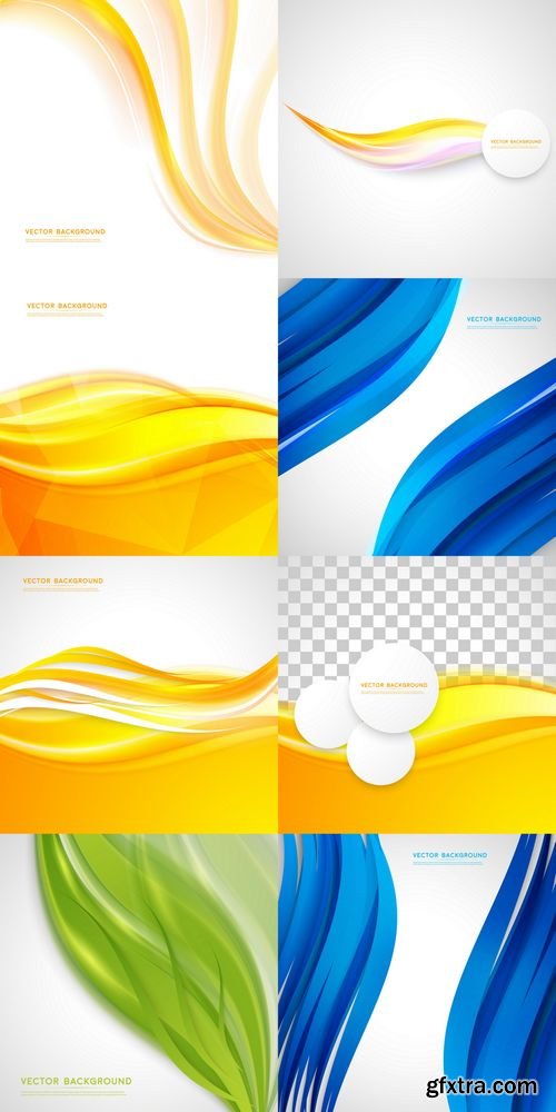 Vector Abstract Background Design Wavy