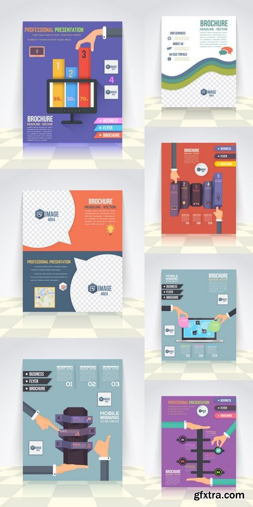 Flat Style Vector Design Flyer