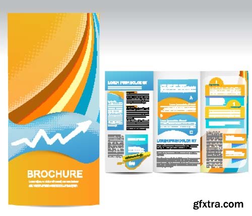 Сollection of brochures 15x EPS