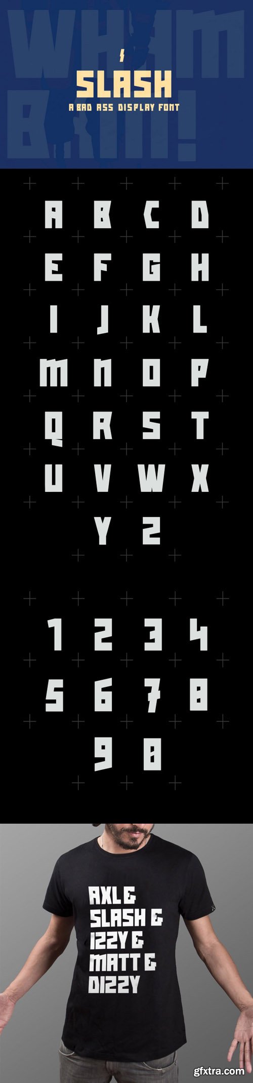 Slash - Display Font