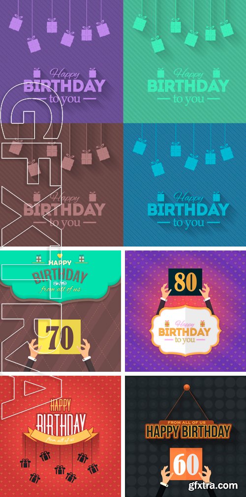 Stock Vectors - Happy Birthday Vector Design