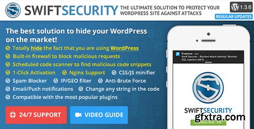 CodeCanyon - Swift Security v1.3.6 - The Ultimate WordPress Protection