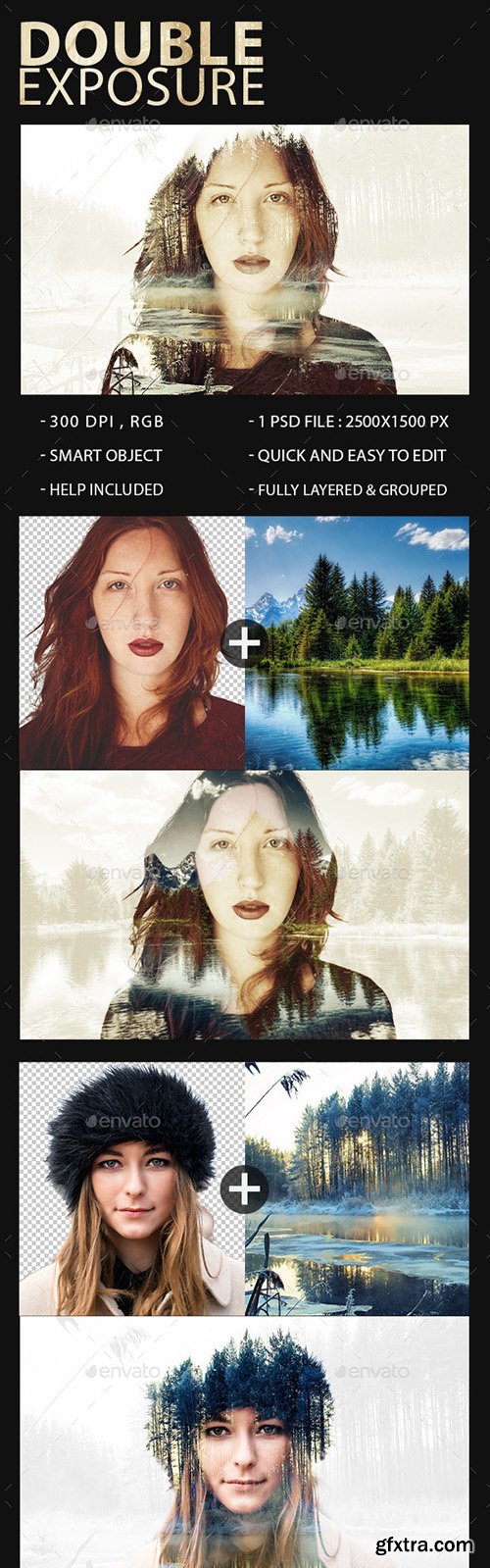 GraphicRiver Double Exposure Maker 11097407