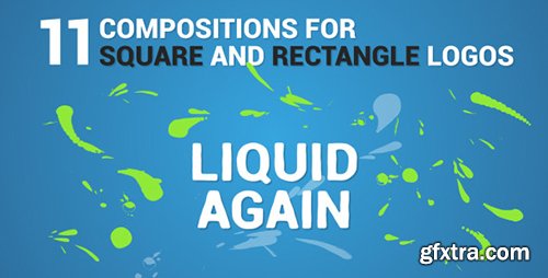 Videohive Liquid Logo Reveal Again 8643495