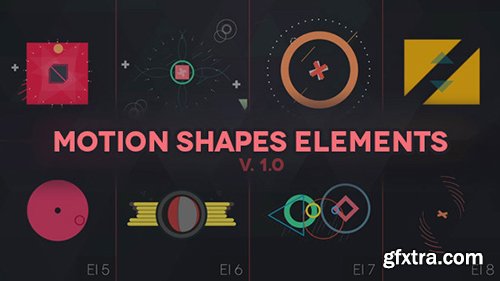 Videohive Motion Shapes - Animated Elements 10820198