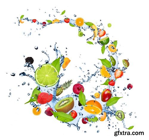 Fruity splash 7x JPEG