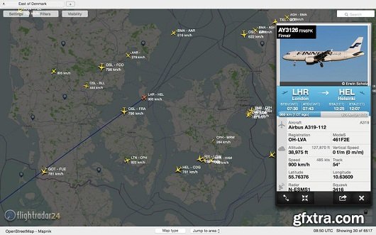 Flightradar 2.0.1 (Mac OS X)