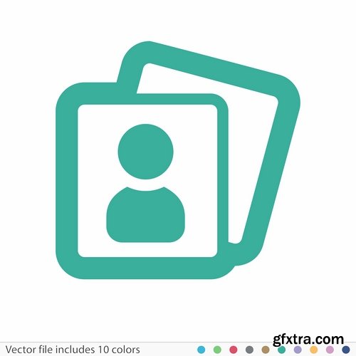 Collection of vector image icon web design web page design elements 25 Eps