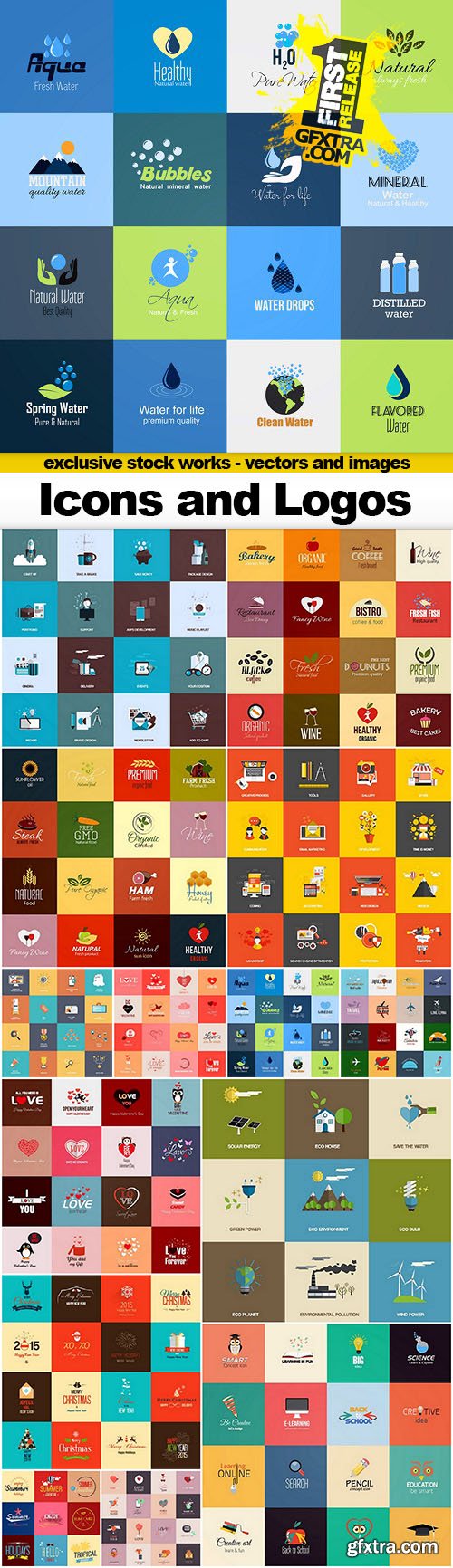 Vector Icons and Elements Logos