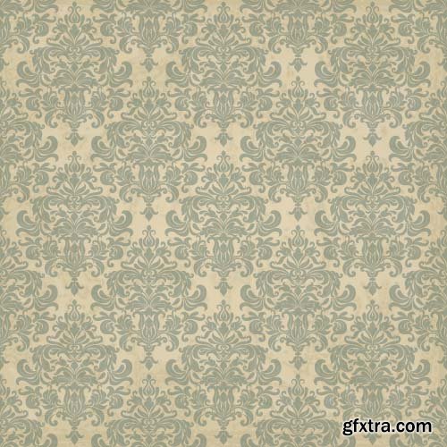 Stylish floral lace background 15x EPS