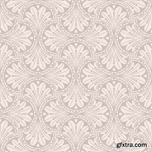 Stylish floral lace background 15x EPS