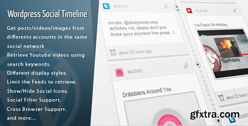 CodeCanyon - Wordpress Social Timeline v1.7.8