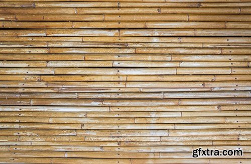 Wooden Boards and Bamboo With Texture - 25x JPEGs