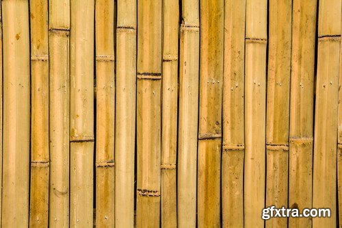 Wooden Boards and Bamboo With Texture - 25x JPEGs