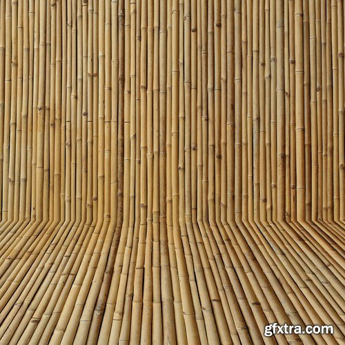 Wooden Boards and Bamboo With Texture - 25x JPEGs