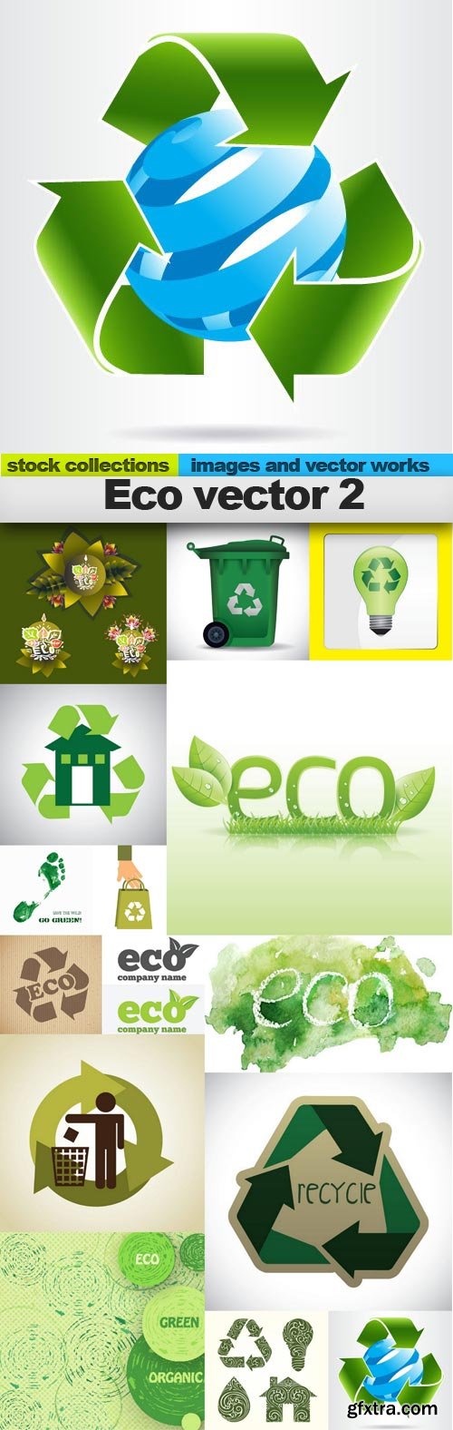 Eco vector 2, 15 x EPS