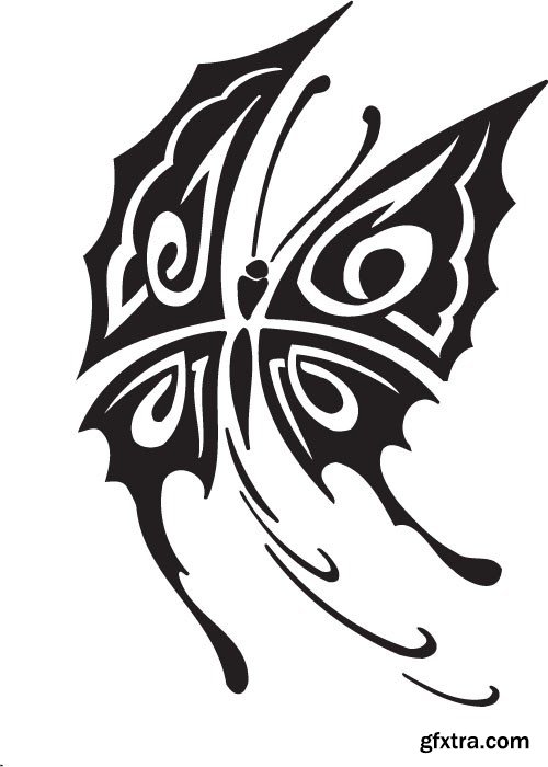 Tattoo element vector,  20 x EPS