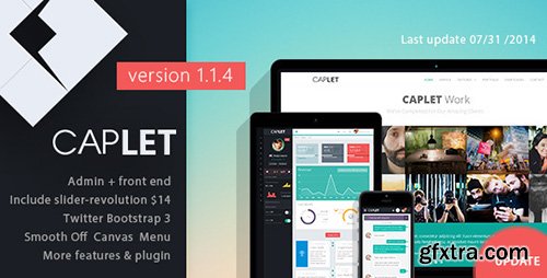 ThemeForest - Caplet v1.1.4 - Admin Responsive HTML Theme - FULL