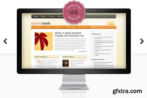 ElegantThemes - EarthlyTouch v4.8 - WordPress Theme