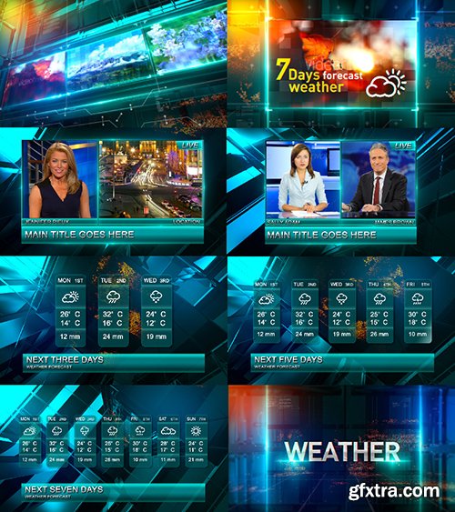 Videohive Broadcast News Package 10877546