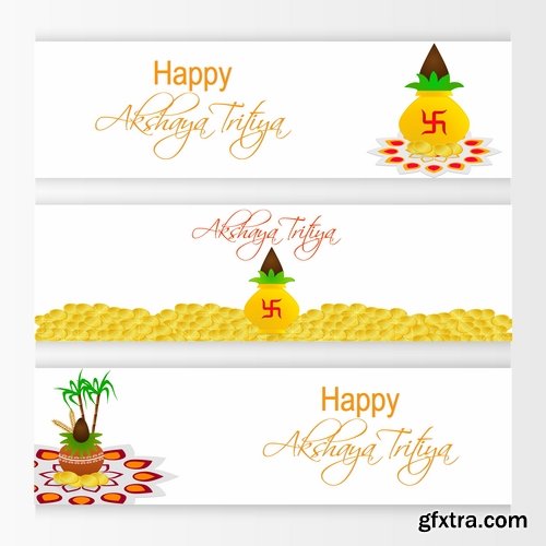 Collection of sacred holiday Akshaya Tritiya 25 Eps