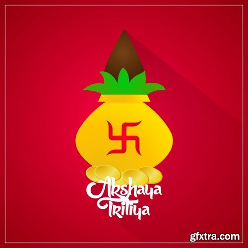 Collection of sacred holiday Akshaya Tritiya 25 Eps