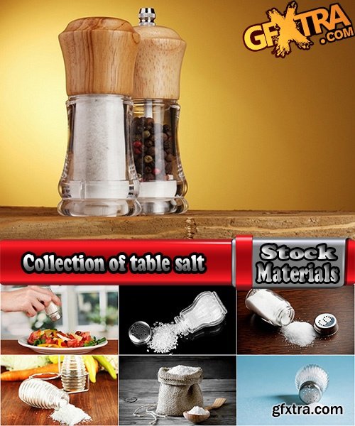 Collection of table salt salt shaker salty foods sprinkled salt on the table 25 HQ Jpeg