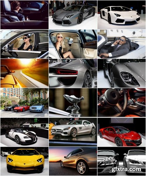 Collection of various luxury cars supercar Lamborghini Aventador millionaire 25 HQ Jpeg