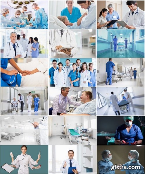 Collection of various doctors hospital pediatrician surgeon operating 25 HQ Jpeg