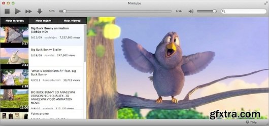 Minitube 2.4 (Mac OS X)