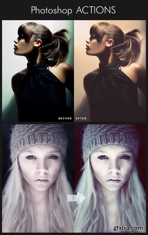 Photoshop Actions - Fashion Effect