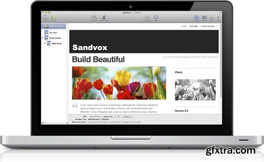 Sandvox 2.10 (Mac OS X)