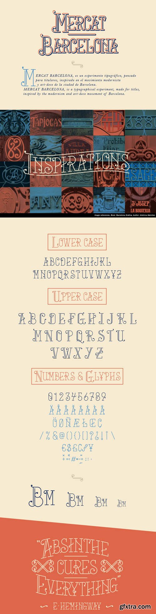 Mercat Barcelona Font