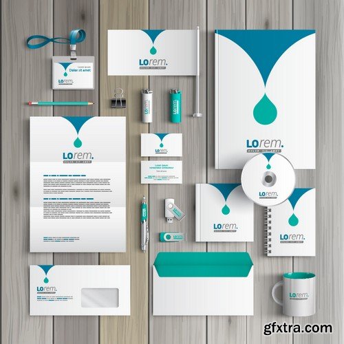 Stock Vectors - Corporate Templates For your Company 4, 25xEPS